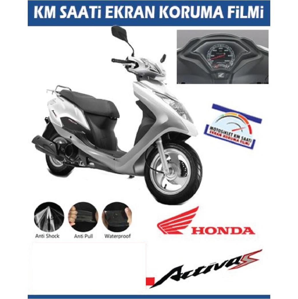 Ekran KorumasıHonda Activa S Motosiklet Ekran Km Koruyucu