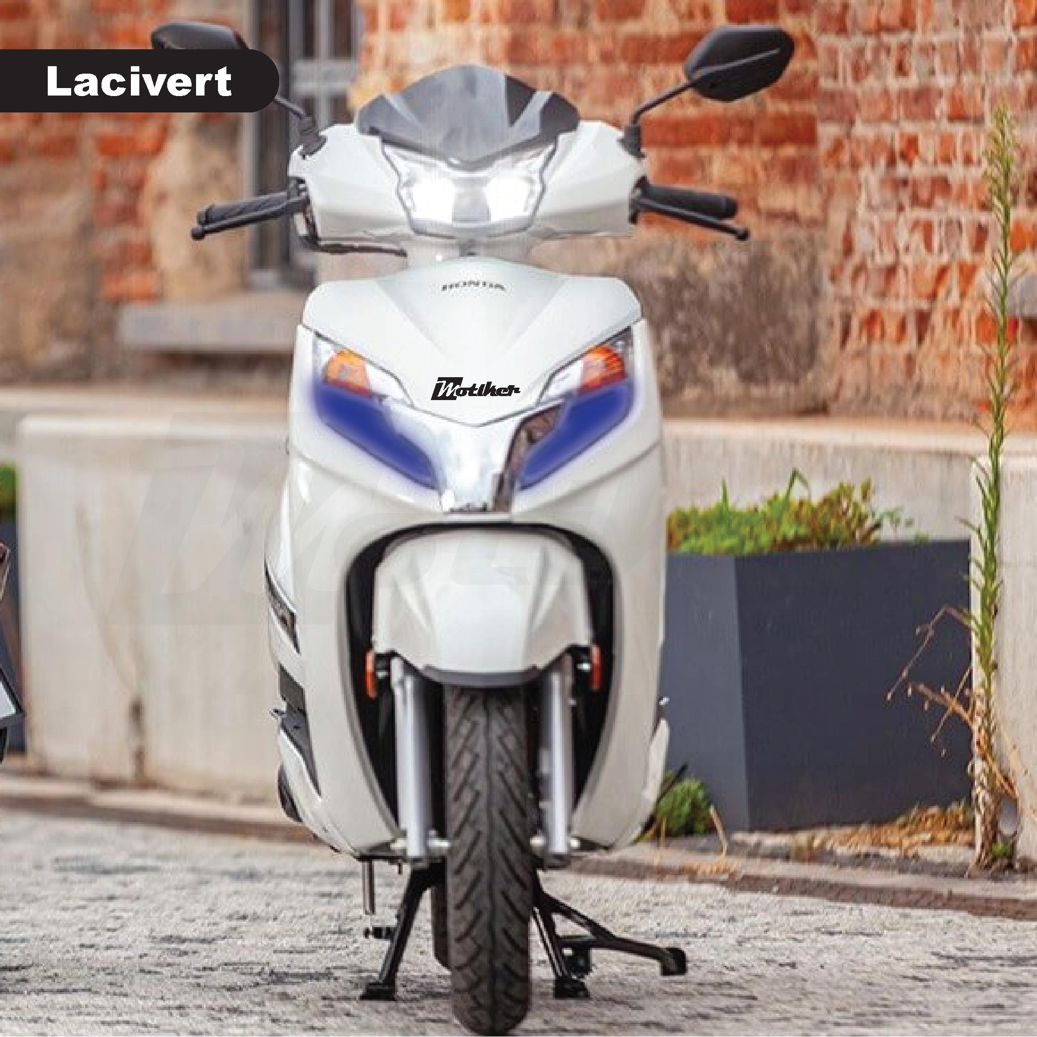 ActiviaHonda Activa Yeni Kasa Far Sticker Kaplama Renkli Lacivert