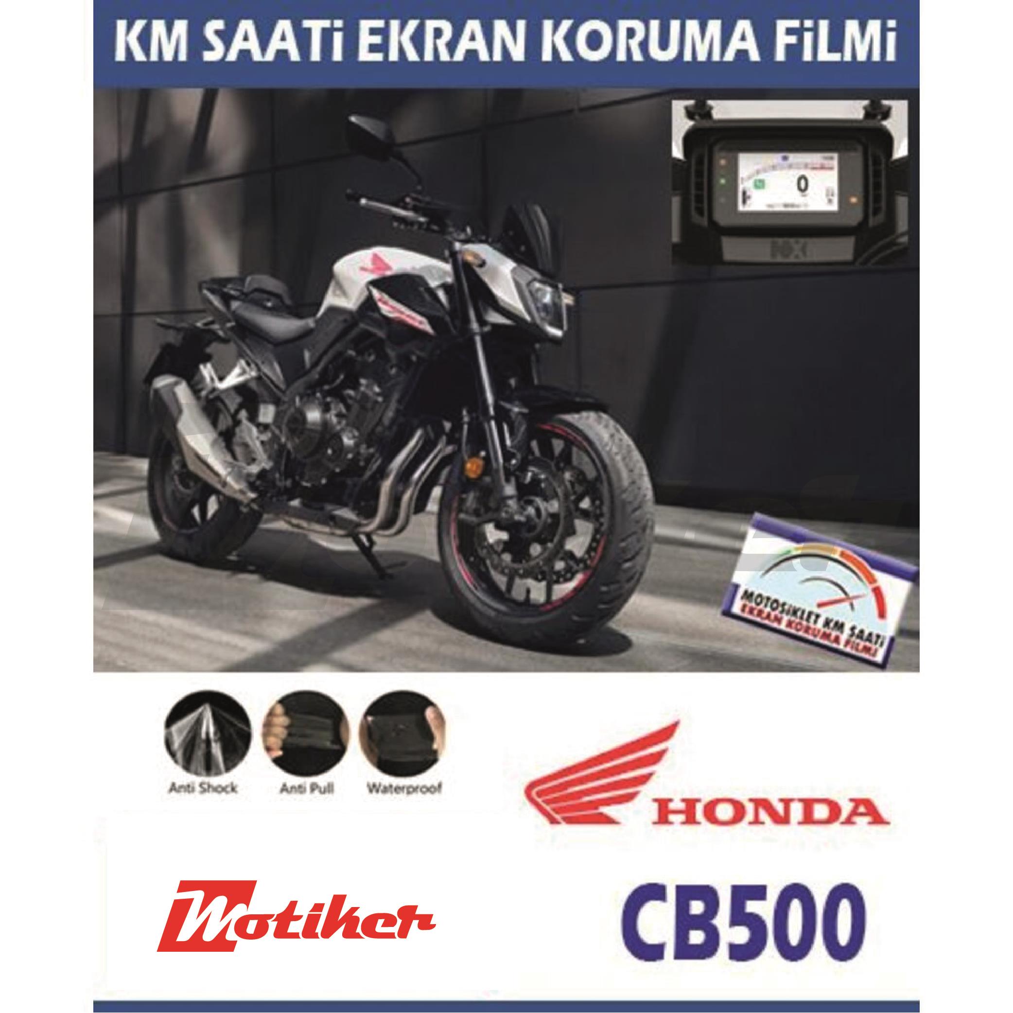 CBHonda CB500 Hornet 2025 Motosiklet Ekran Km Koruyucu PPF