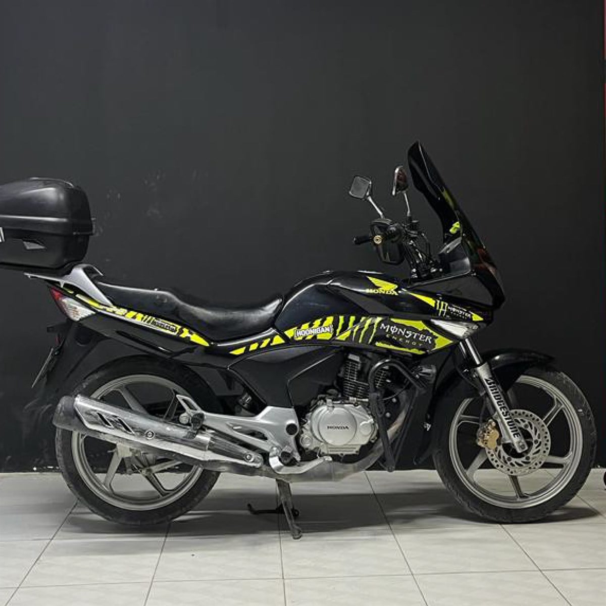 Honda CBF 150 Monster Sticker Etiket Modeli
