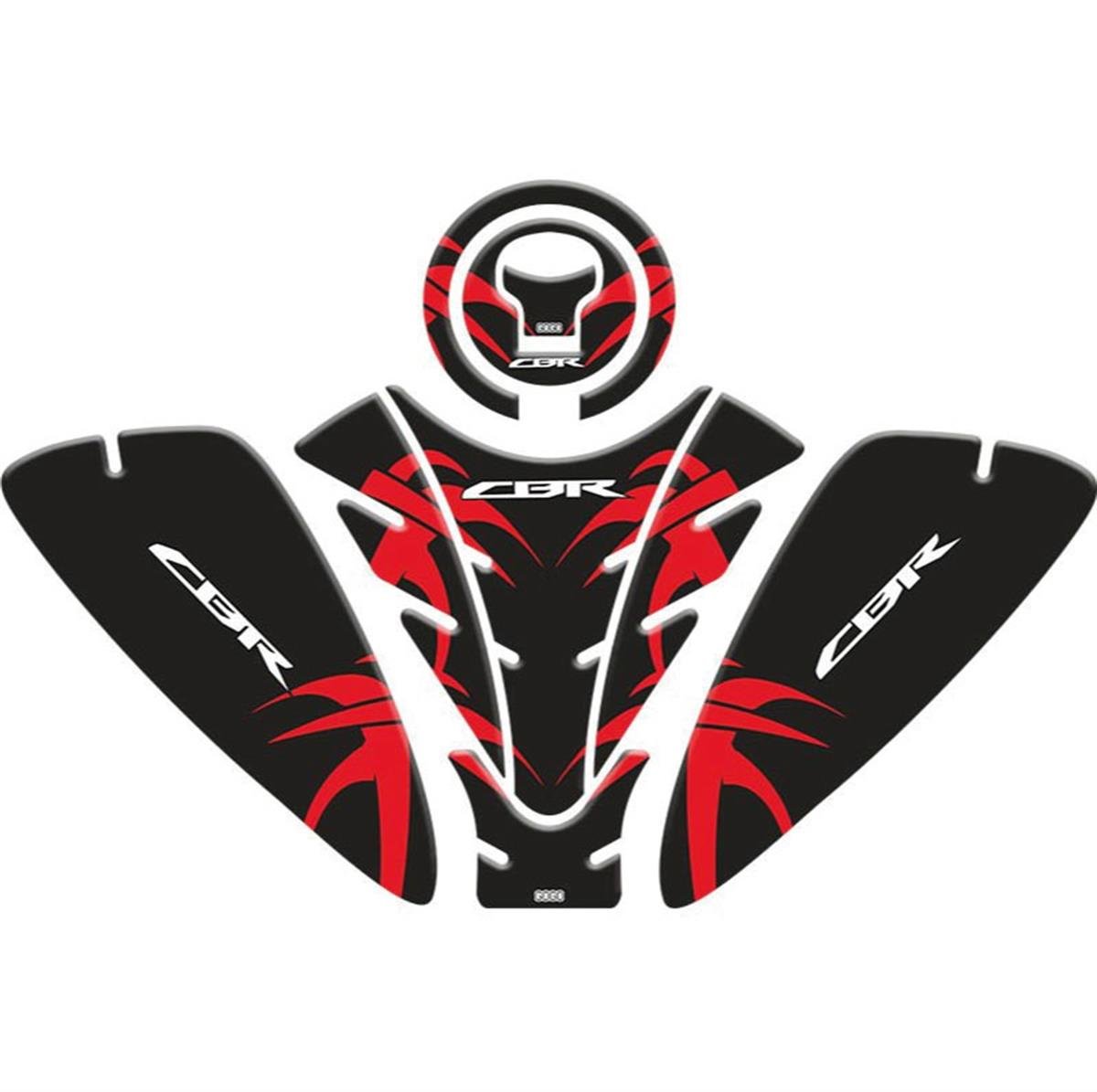 Honda CBR1000 Striped Tank Pad Set Sticker Etiket Model 