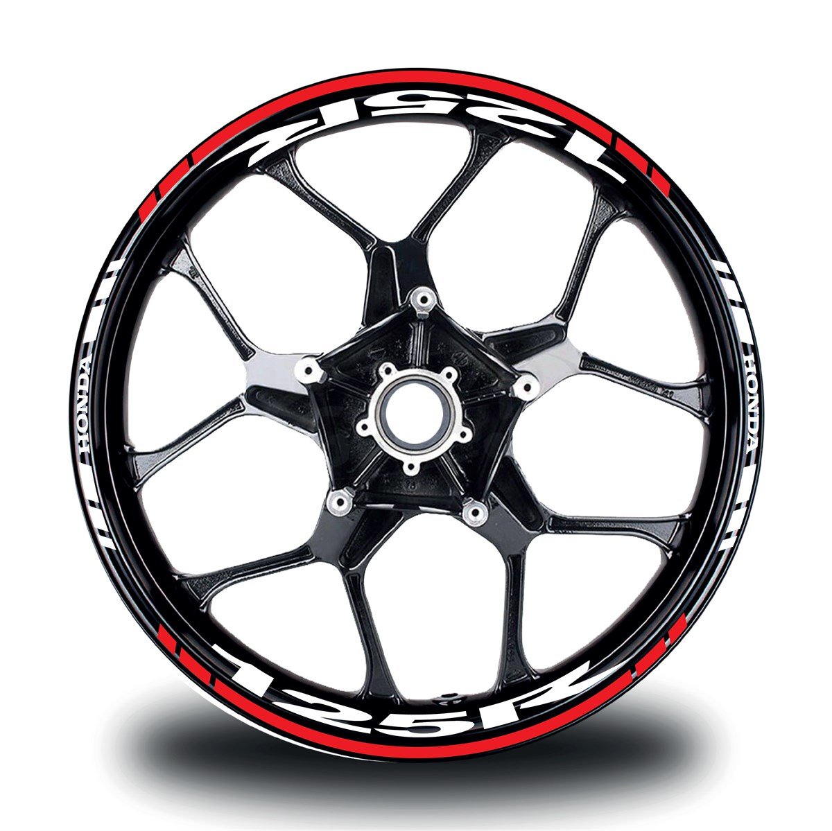 Honda CBR125R Yazılı Sticker Etiket Modeli 