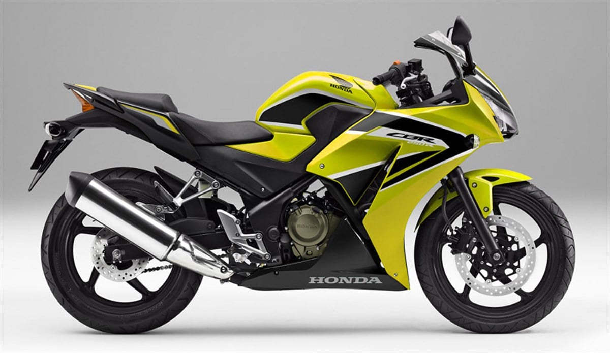 Honda Cbr250R 2017 Yeşil Sol Depo Grenaj Sticker