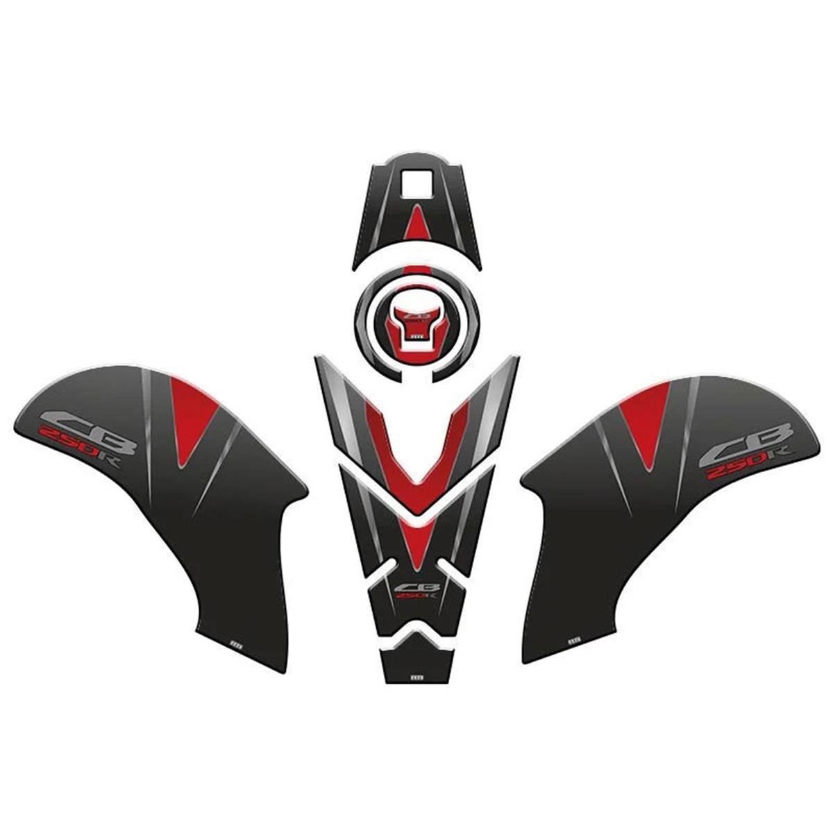 Honda CBR250R Tank Pad Set Sticker Etiket Model