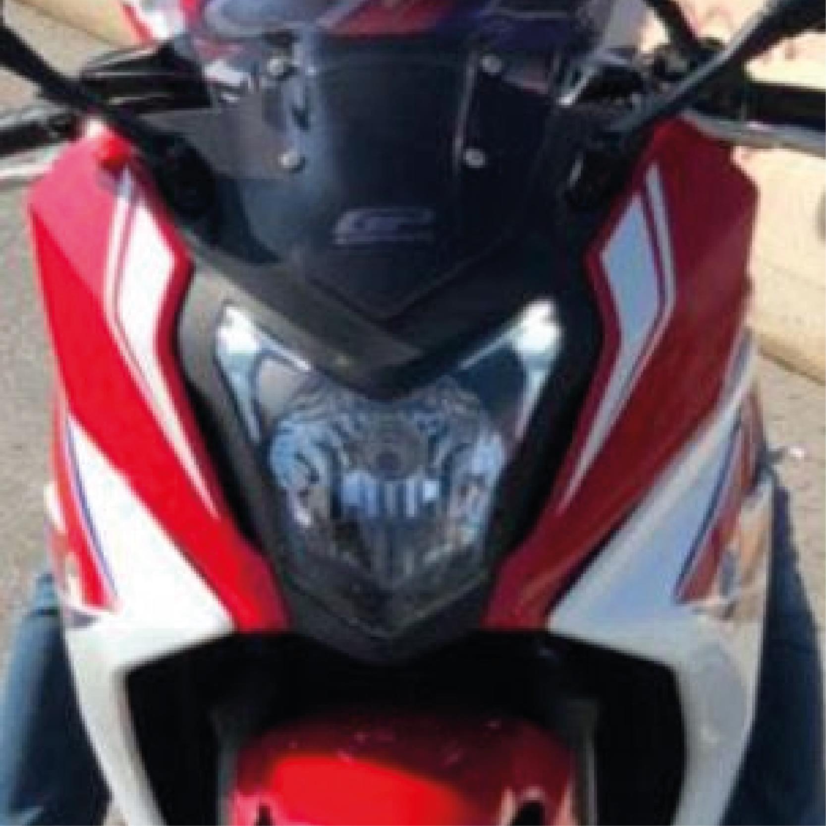 CBR650FHonda CBR650F Ön Kafa Beyaz Sticker Etiket Modeli