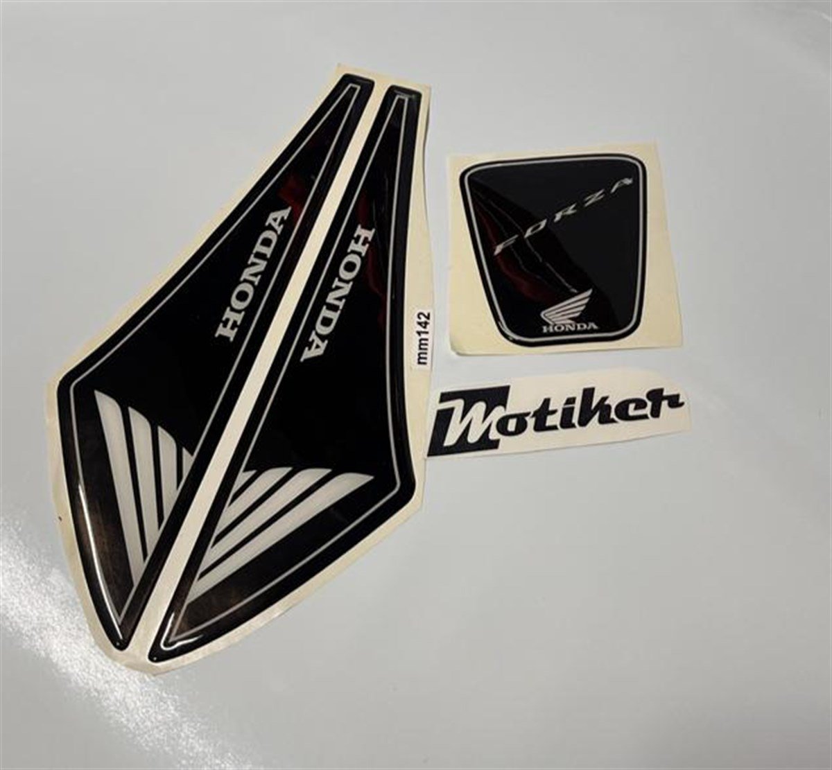 Honda Forza 2014-16 Tank Pad ve Depo Damla Sticker Modeli