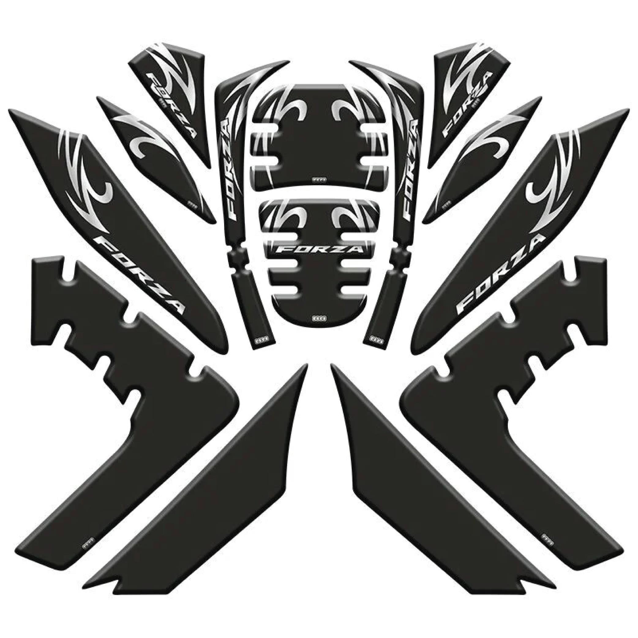 HONDA FORZA 2021 - 2022 UYUMLU TANK PAD SET 006