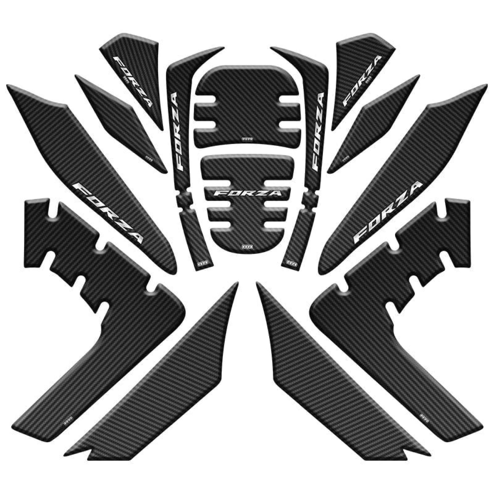 HONDA FORZA 2021 - 2022 UYUMLU TANK PAD SET 001
