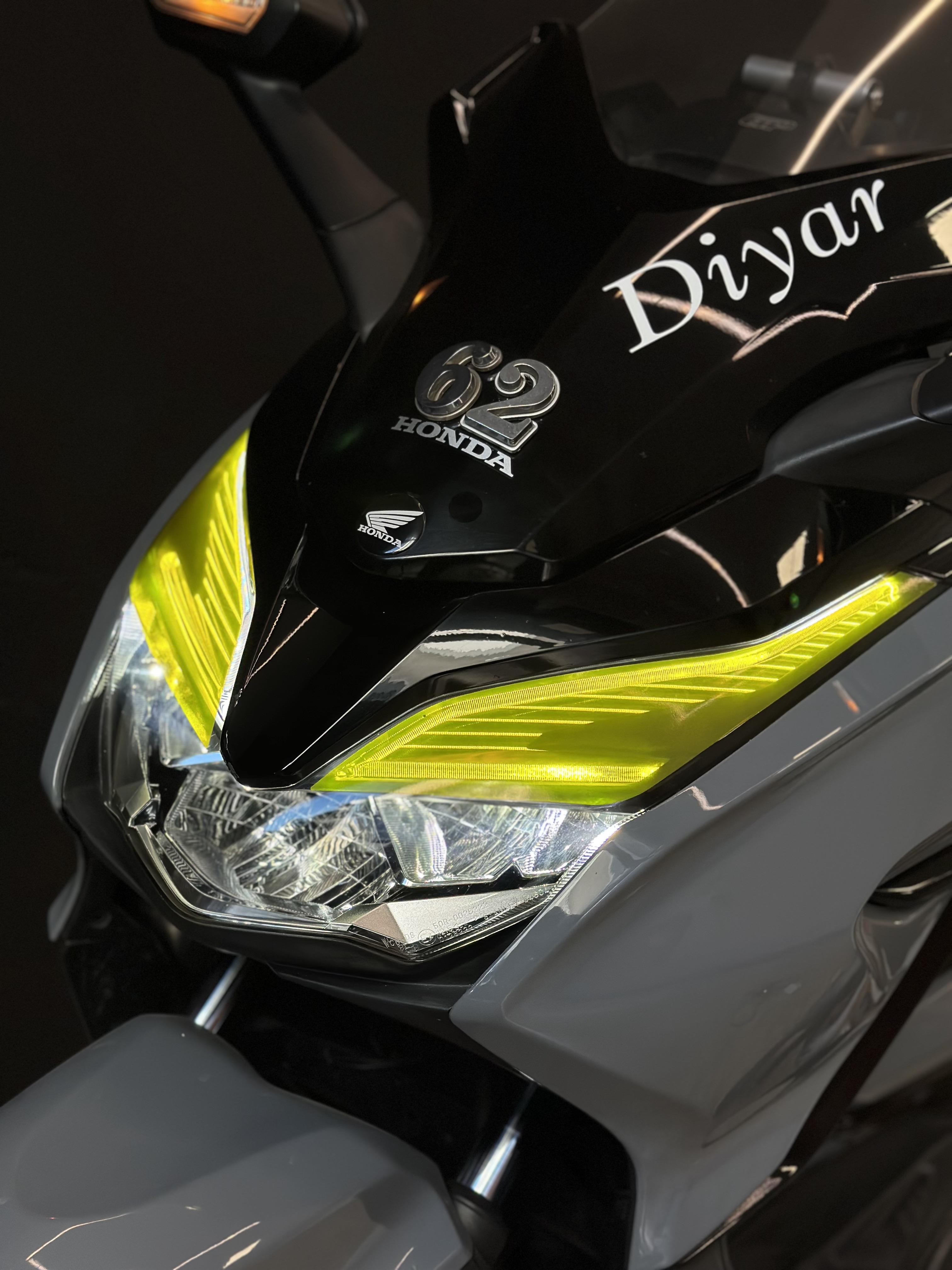 FORZA 250Honda Forza 250 2018 Model Far Sticker Sarı 