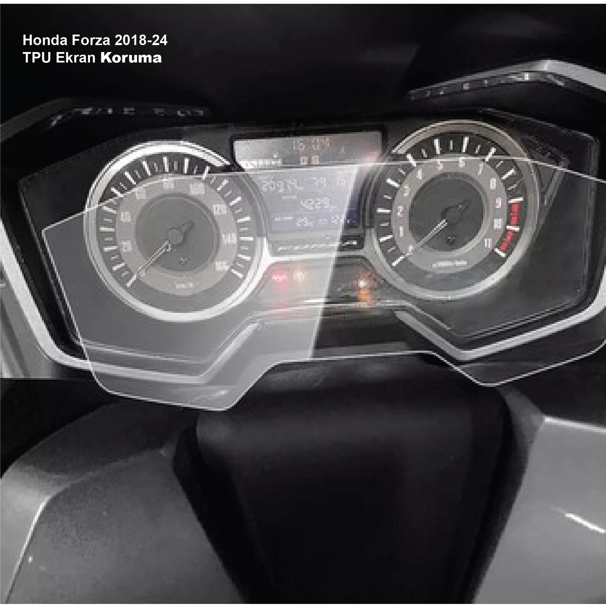 Ekran KorumasıHonda Forza 250 2018/2024 Motosiklet Ekran Koruyucu 