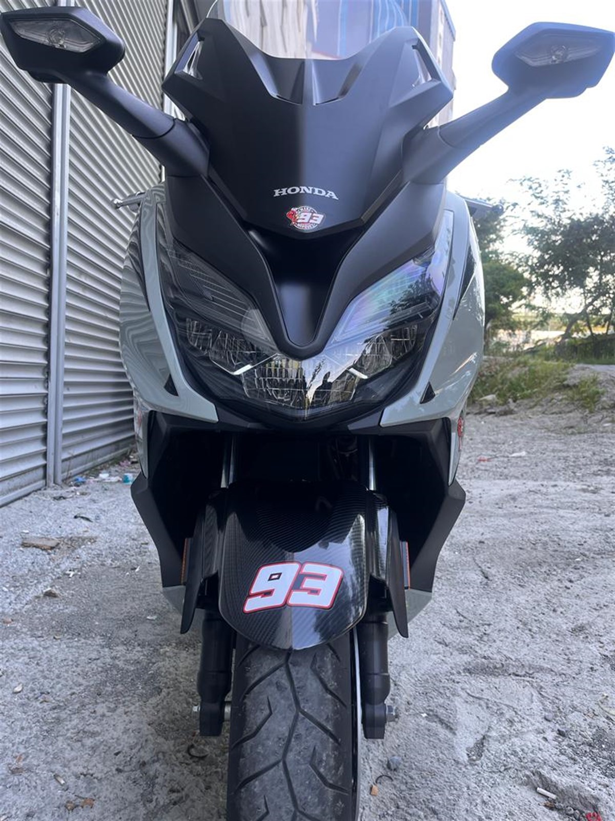 Honda Forza 93 Marquez Sticker Etiket Modeli