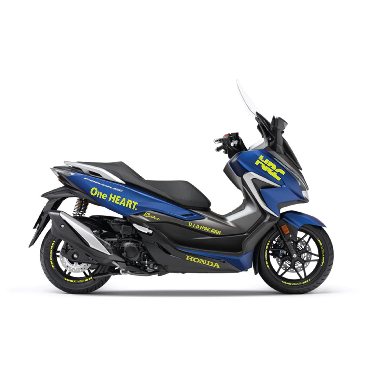 Honda Forza HRC Takım Sticker Etiket Modeli