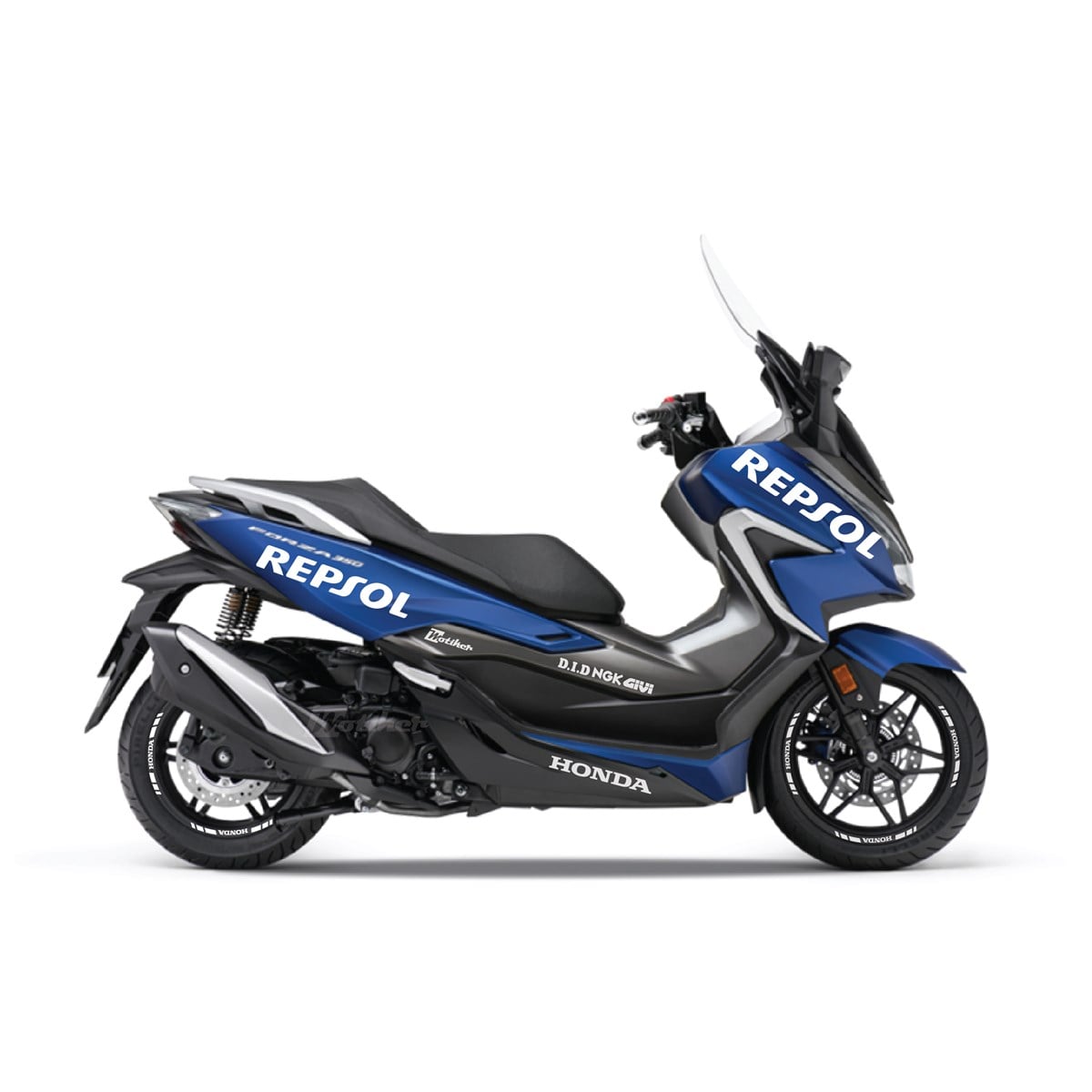 Honda Forza Repsol Takım Sticker Etiket Modeli