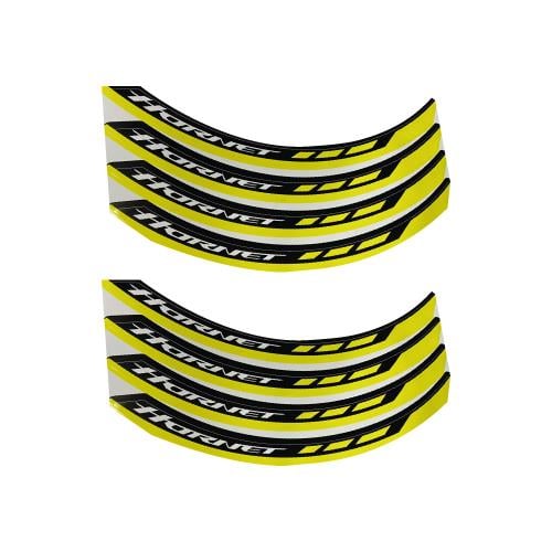 Honda Hornet 750 Sticker Jant İç & Dış Orijinal Jant Sticker Etiket Modeli - Sarı