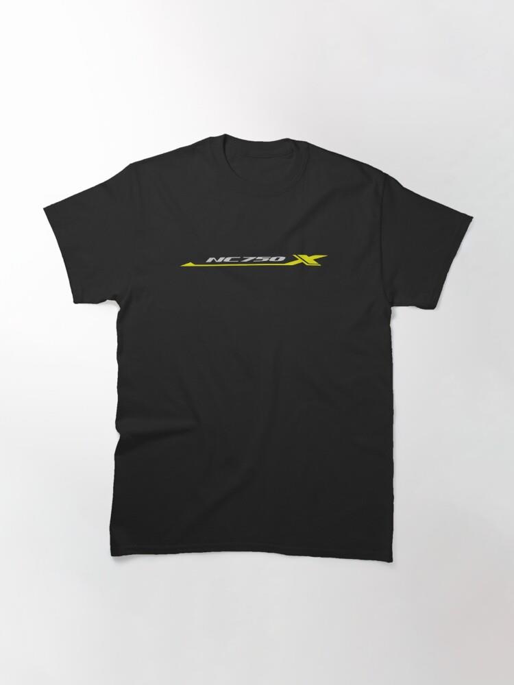 Honda NC750X Neon Sarı Baskılı Tshirt Modeli