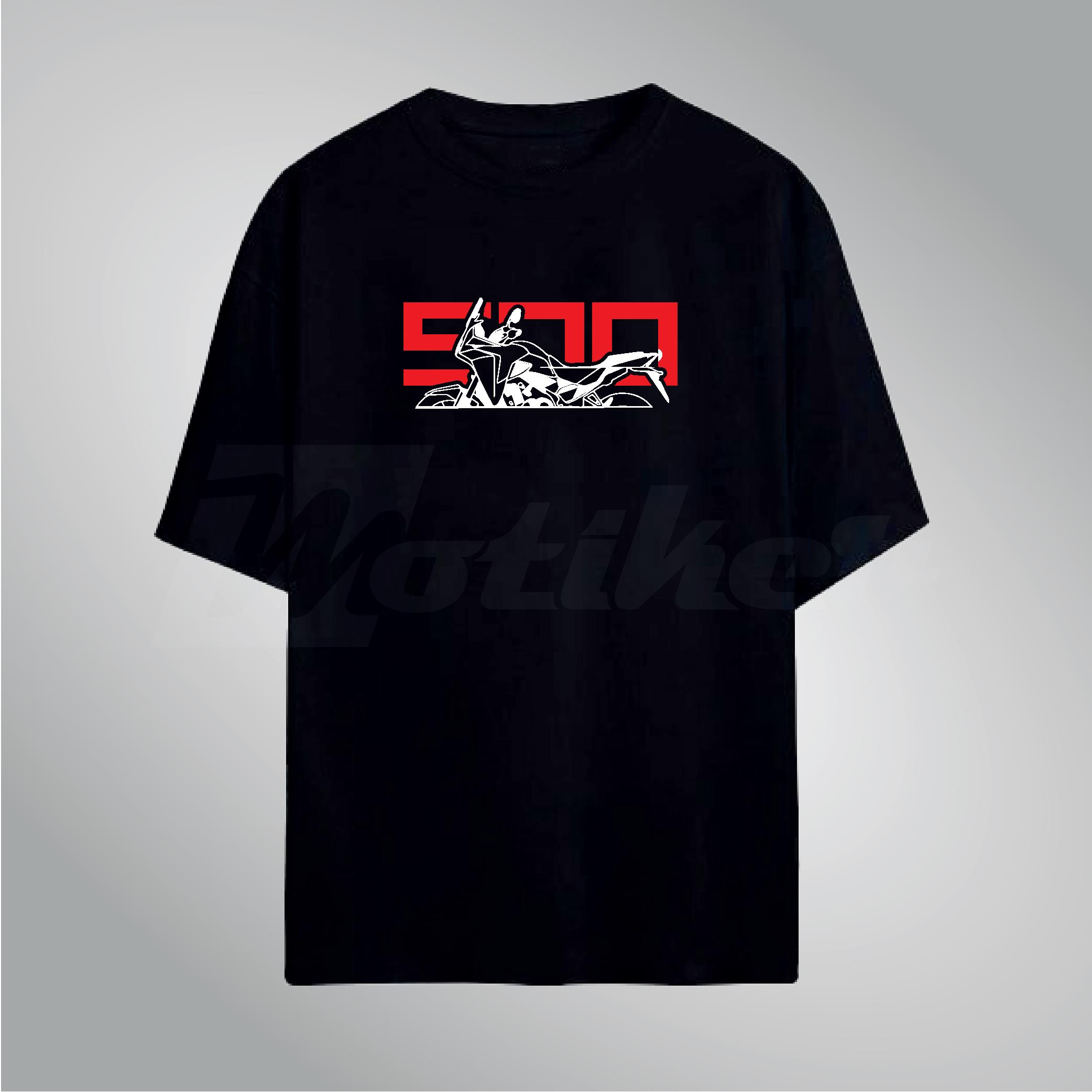NX500Honda NX500 Siluet Tshirt Modeli Beyaz Gri