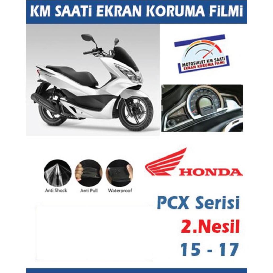 Ekran KorumasıHonda PCX 2.Nesil 2015-2017 Motosiklet Ekran Km Koruyucu