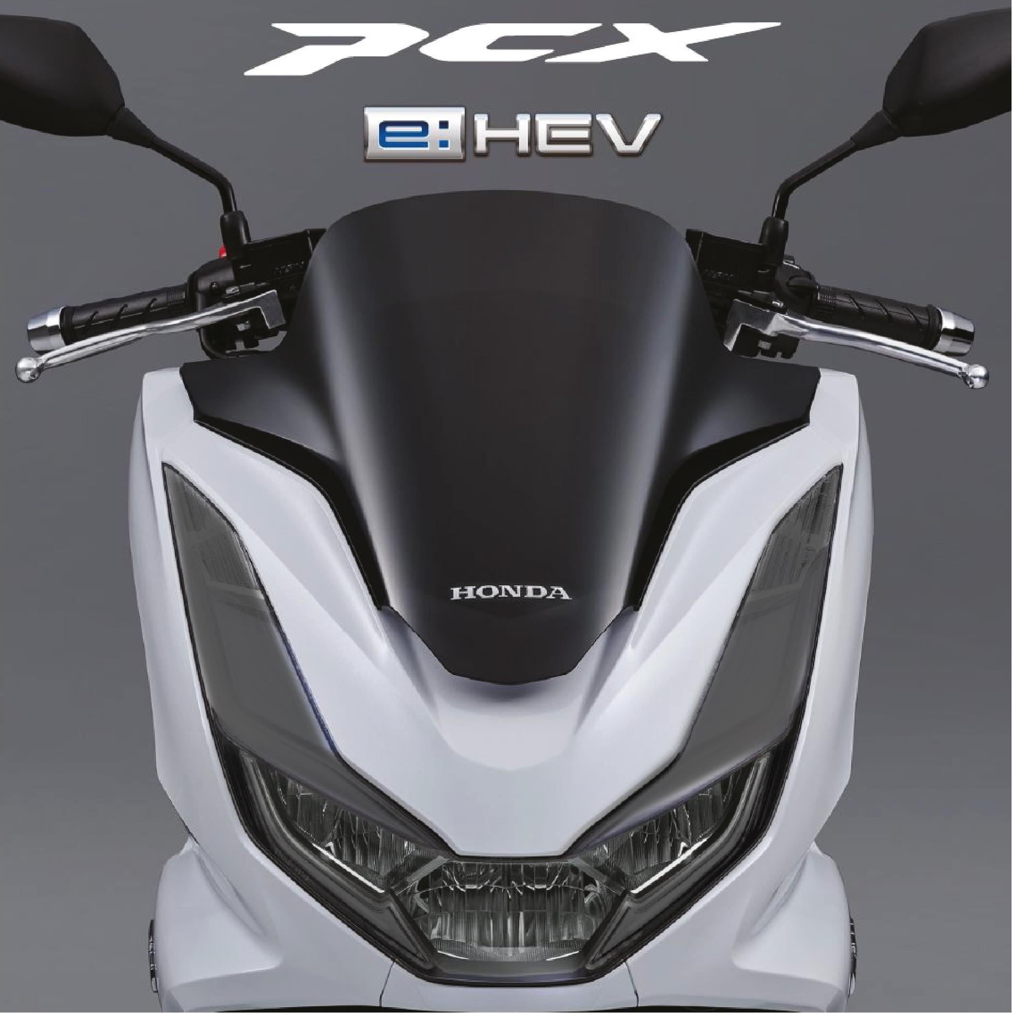PCXHonda PCX Ön Far Şeffaf Siyah Kaplama Sticker Etiket Modeli