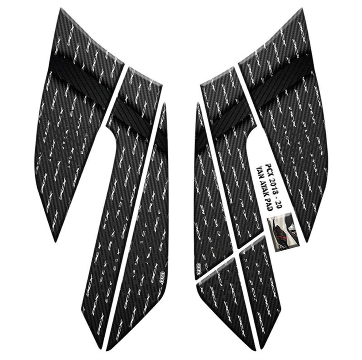 Honda PCX  Striped Yan Ayak Pad Sticker Etiket Model 