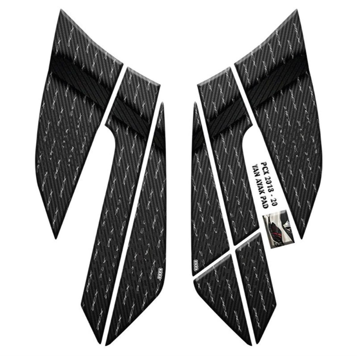 Honda PCX  Striped Yan Ayak Pad Sticker Etiket Model 
