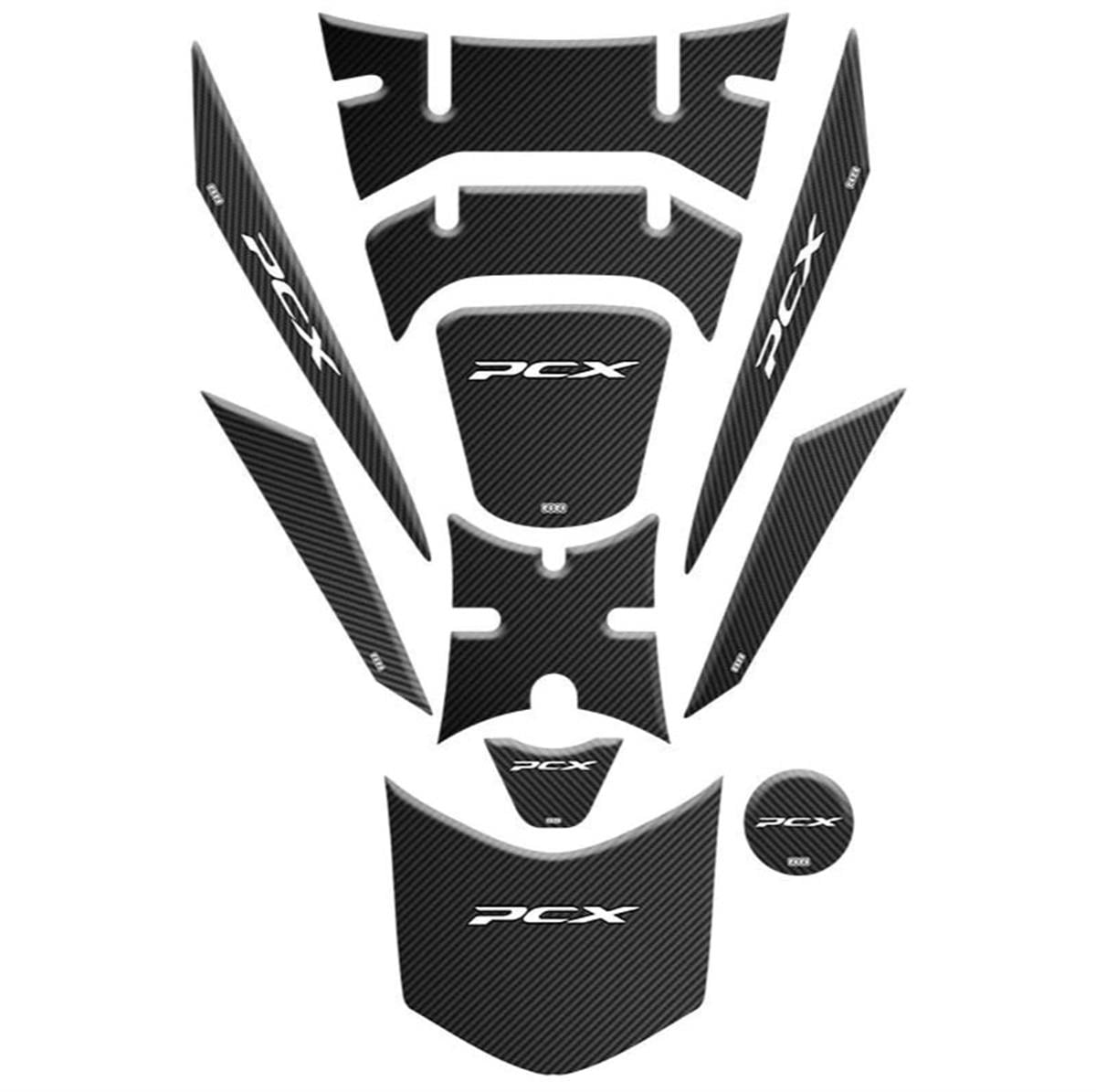 Honda PCX Tank Pad Set Sticker Etiket Model 