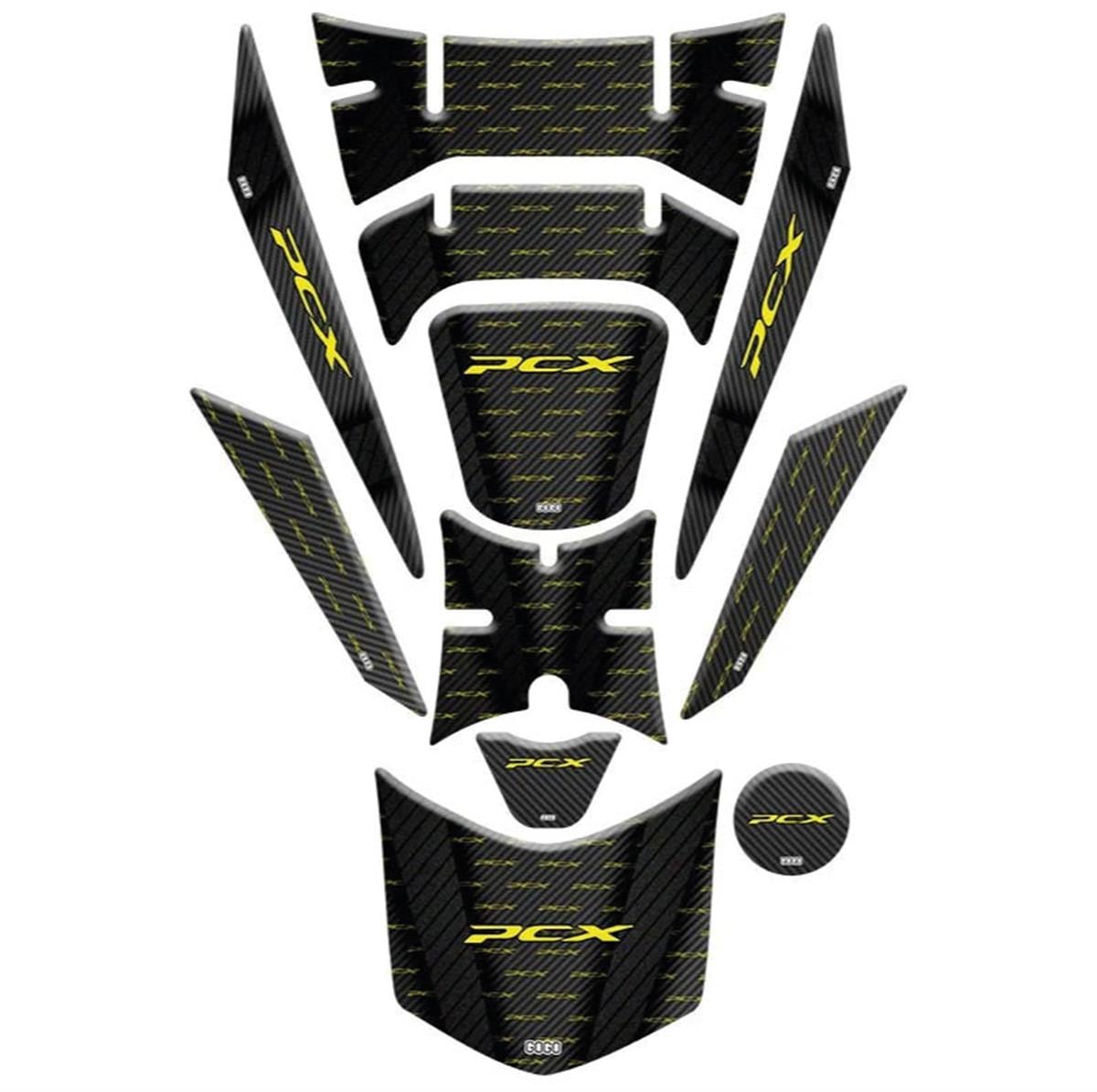 Honda PCX Tank Pad Set Sticker Etiket Model 