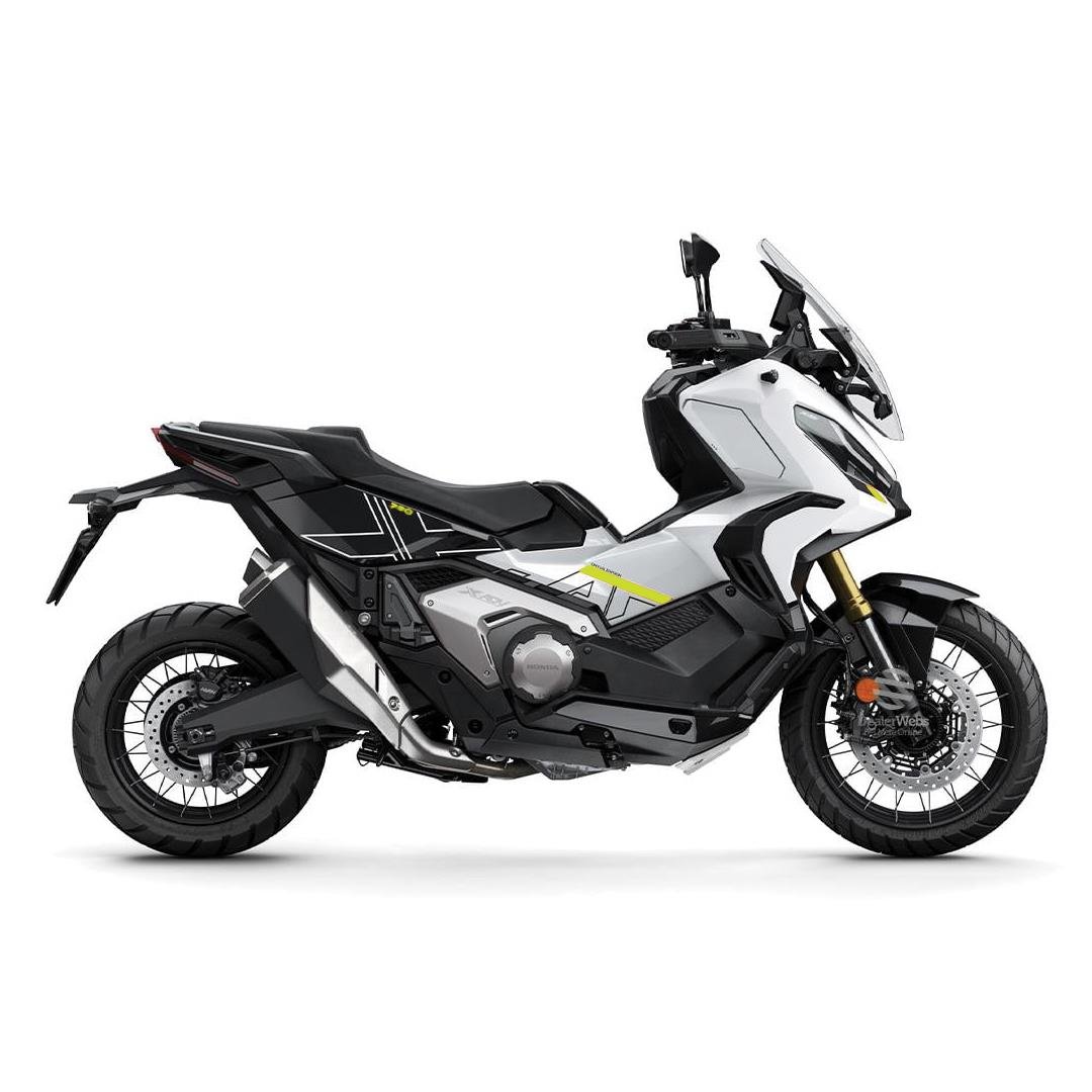 X-ADV 750 / X-ADV 750 Special EditionHonda X-ADV 750 2023/24 Special Edition Sticker Tasarım Etiket Modeli Neon Sarı