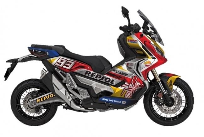 X-ADV 750 / X-ADV 750 Special EditionHONDA XADV 2025 Repsol Parçalı Kaplama Tasarımı  