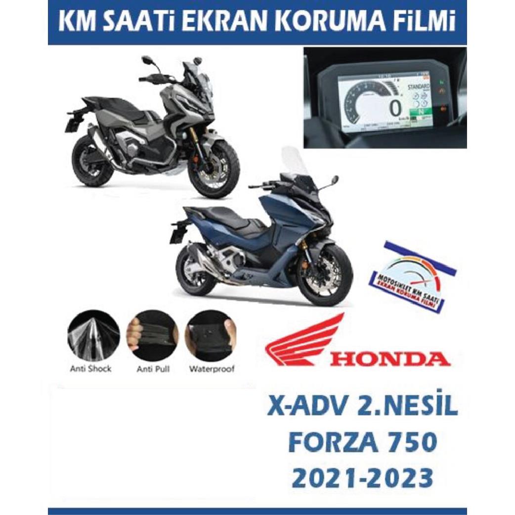 Ekran KorumasıHonda XADV 750/FORZA 750 Motosiklet Ekran Km Koruyucu