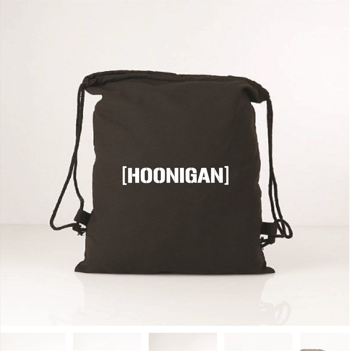Hoonigan Logo Ve Yazı Baskılı Bez Çanta
