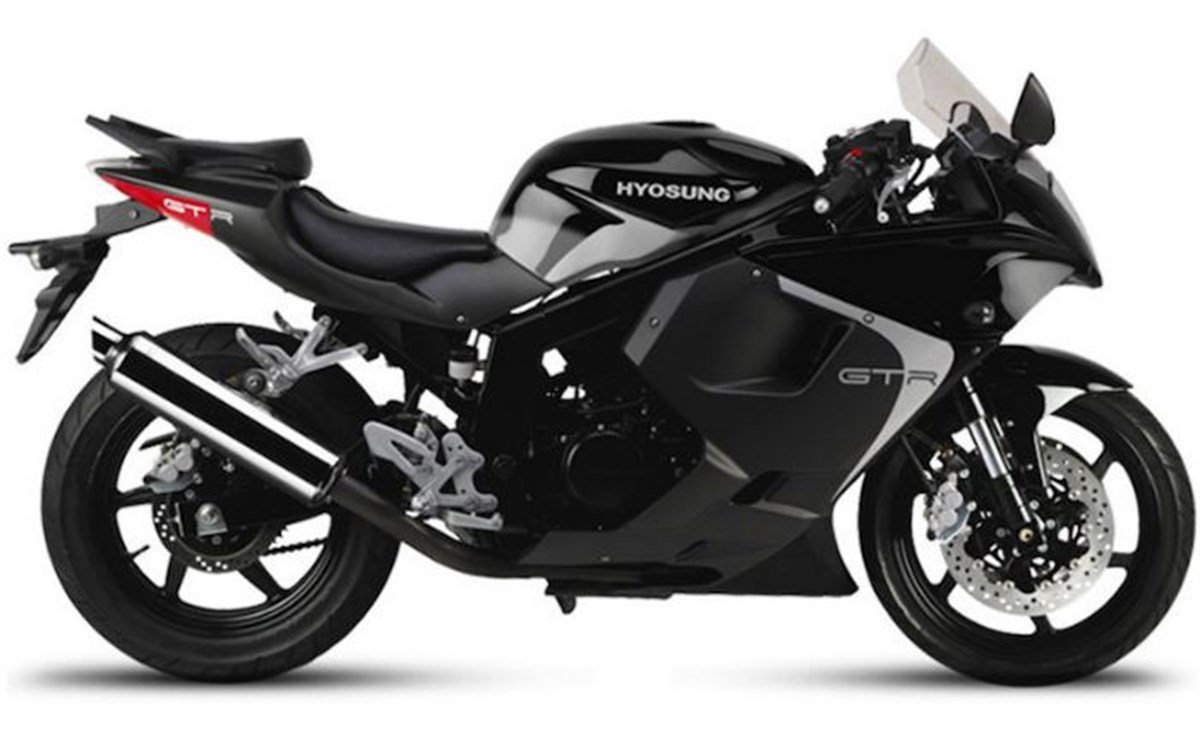 Hyosung GTR Orijinal Gri Sticker Etiket Modeli