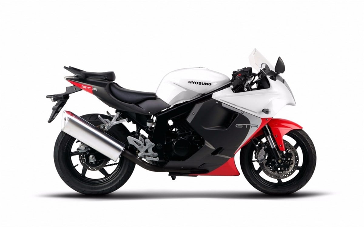 Hyosung GTR Orijinal Renkli Sticker Etiket Modeli