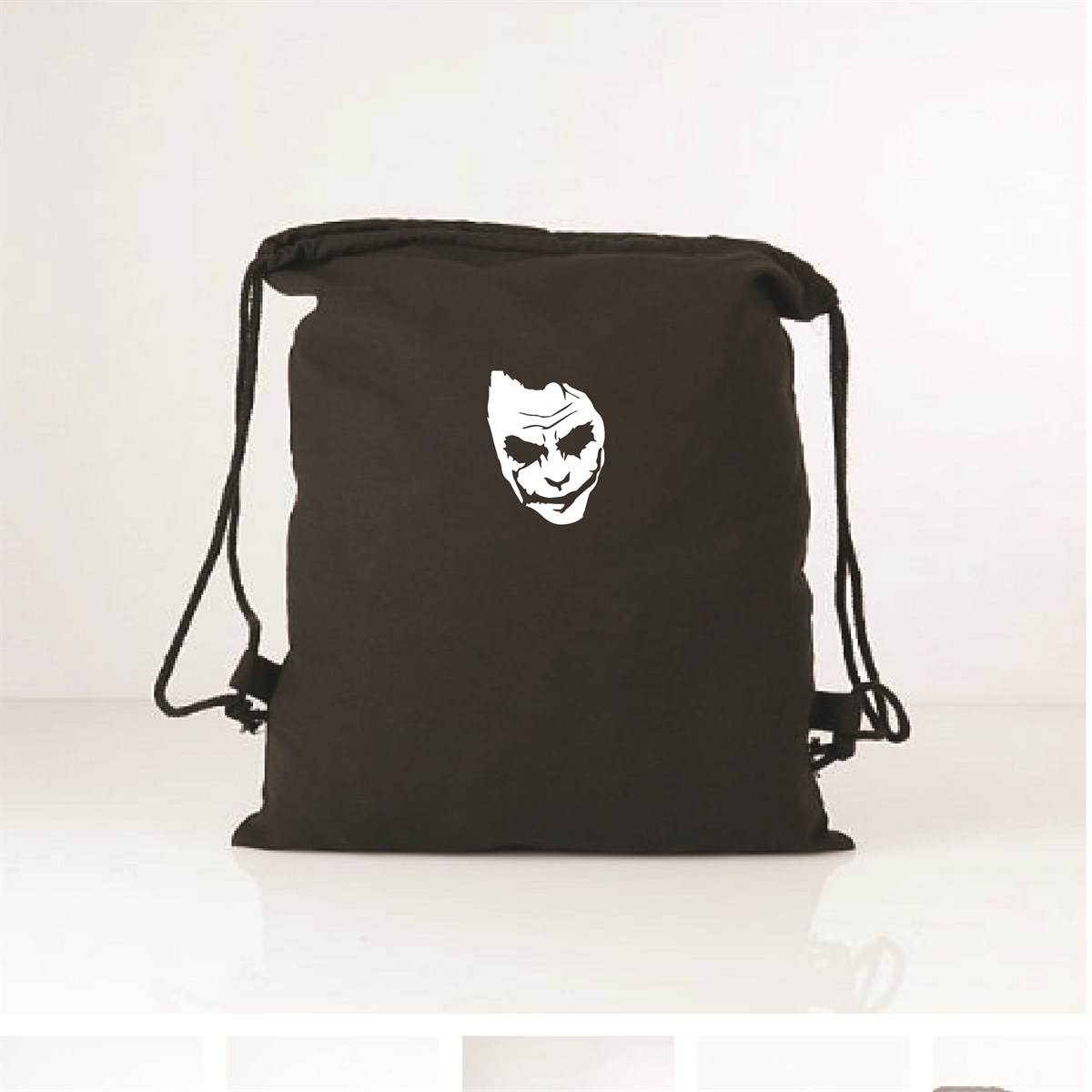Joker Logo Baskılı Bez Çanta