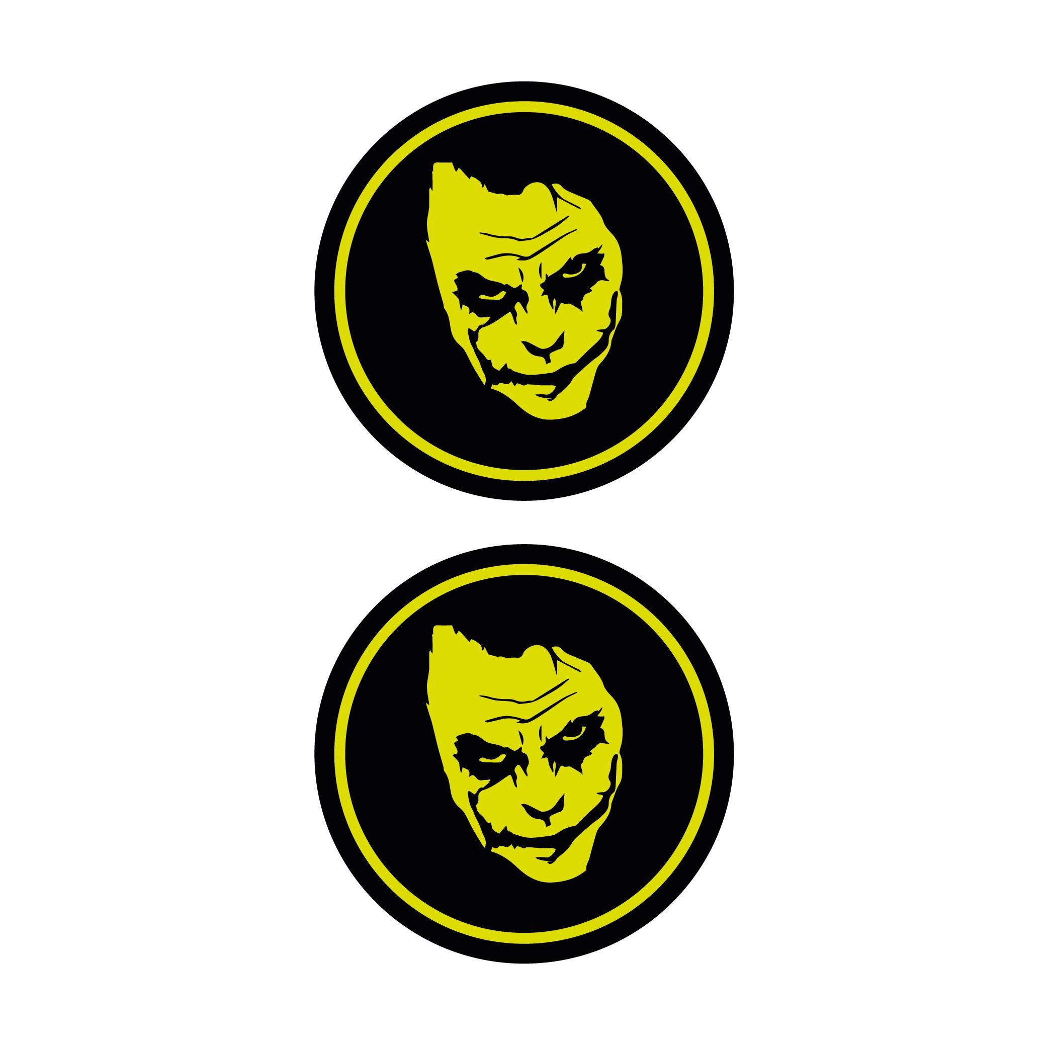 Takoz Damla StickerJoker Sarı Koruma Takozu Damla Sticker Modeli