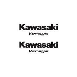 Kawasaki Versy Logo Sticker Etiket Modeli 