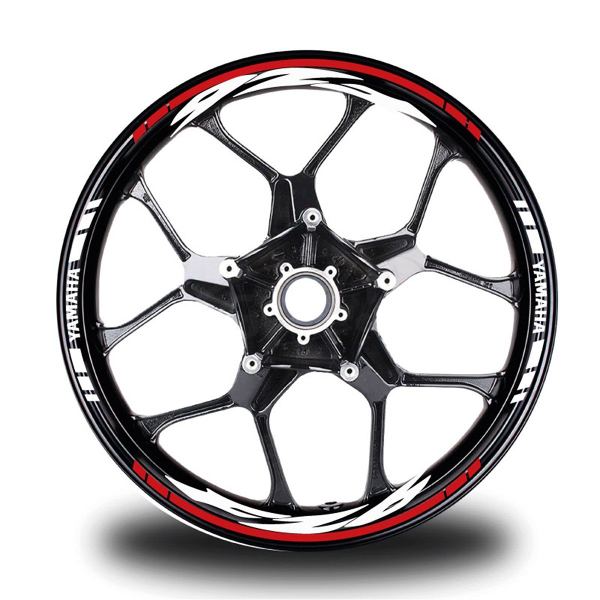 Kırmızı FZ6 Takım Jant Sticker Etiket