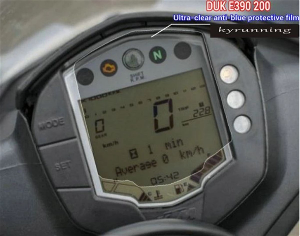 KTM 125-200-390 Ekran Koruma Film Modeli