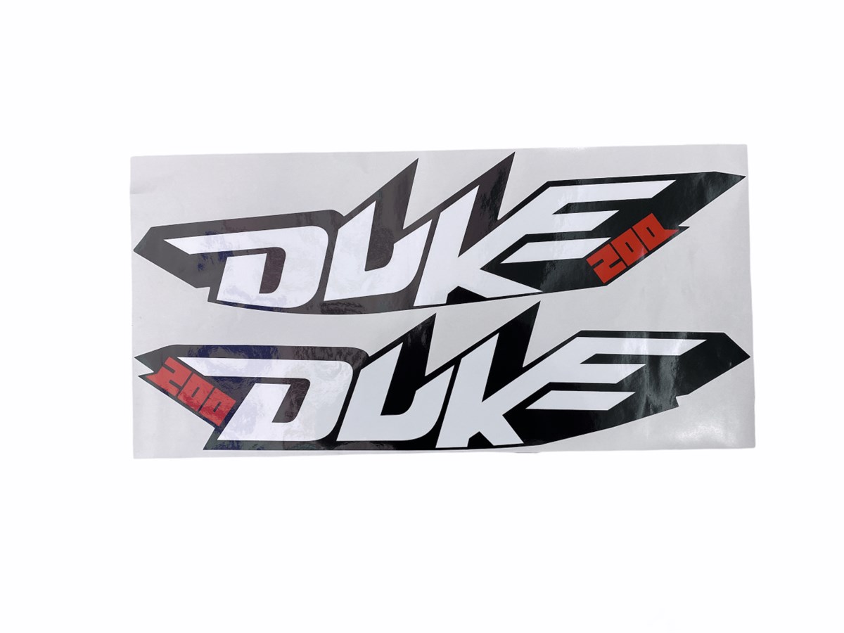 Ktm Duke 200 Depo Sticker Etiket Takım Modeli