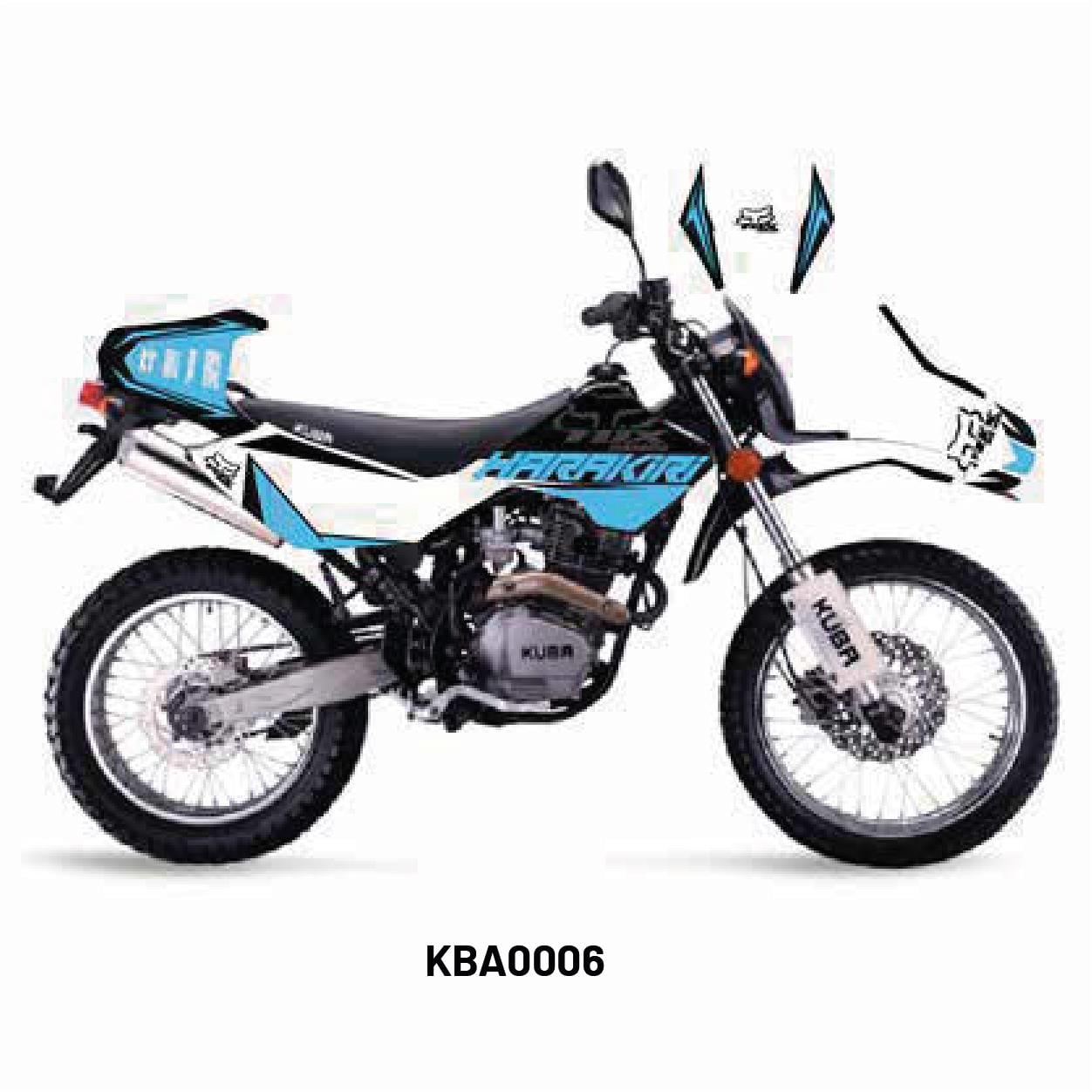 Kuba Black Cat Harakiri Tasarım Motosiklet Sticker Etiket Kaplama Modeli