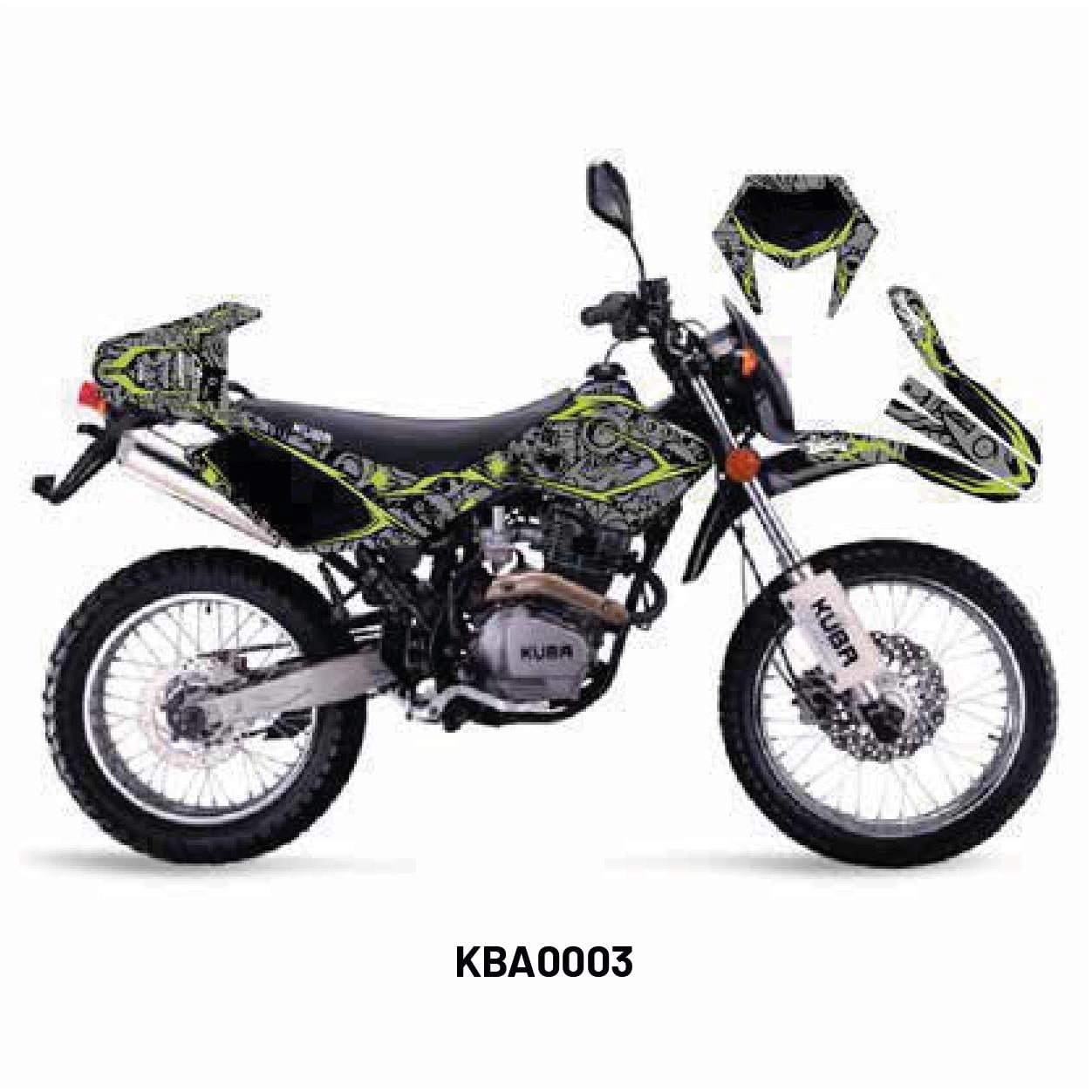 Kuba Black Cat Motif Tasarım Motosiklet Sticker Etiket Kaplama Modeli
