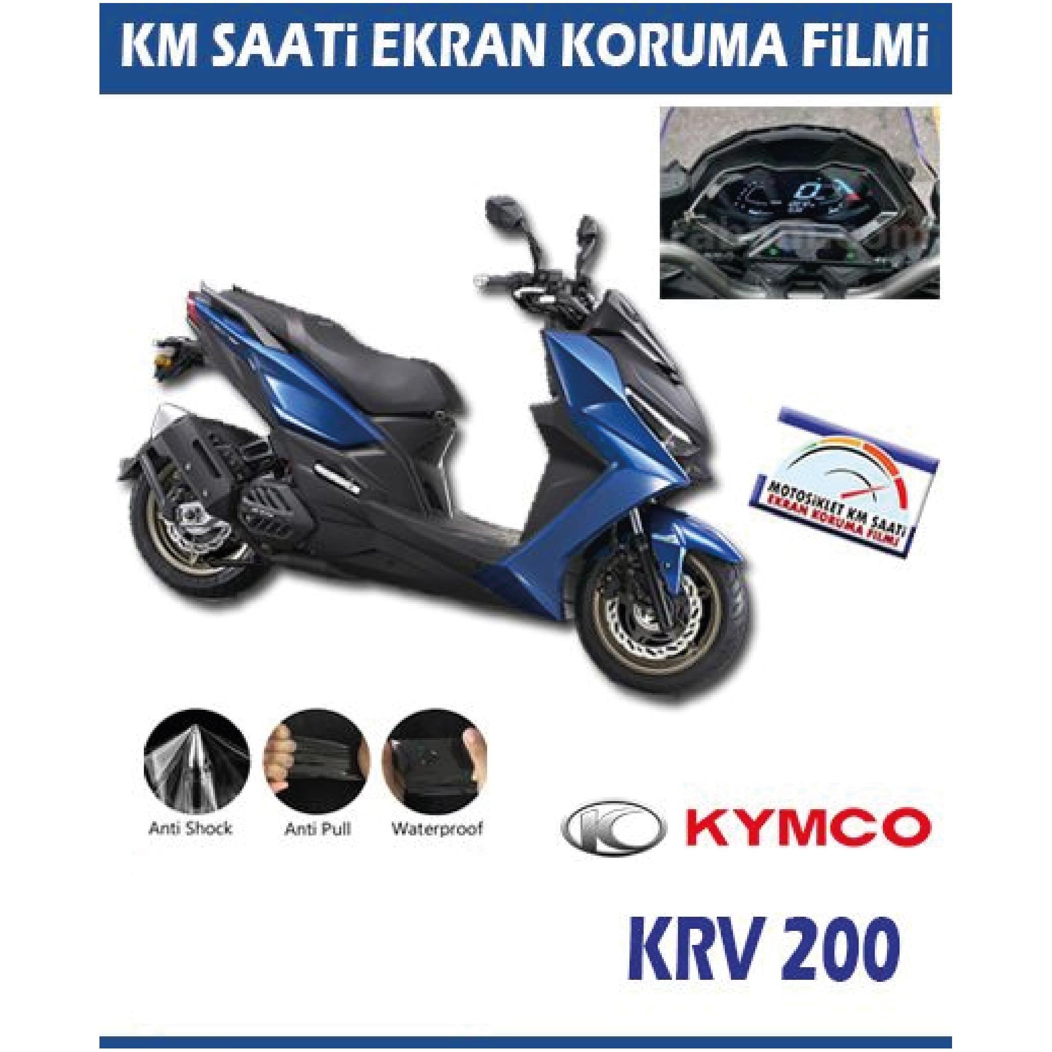 Diğer KYMCO KRV200 Motosiklet Ekran Km Koruyucu