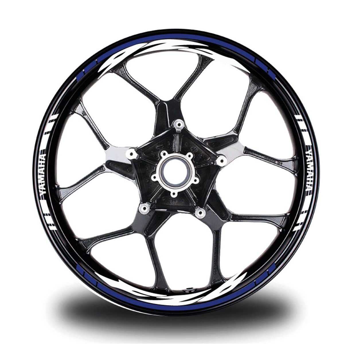 Lacivert FZ6 Takım Jant Sticker Etiket 