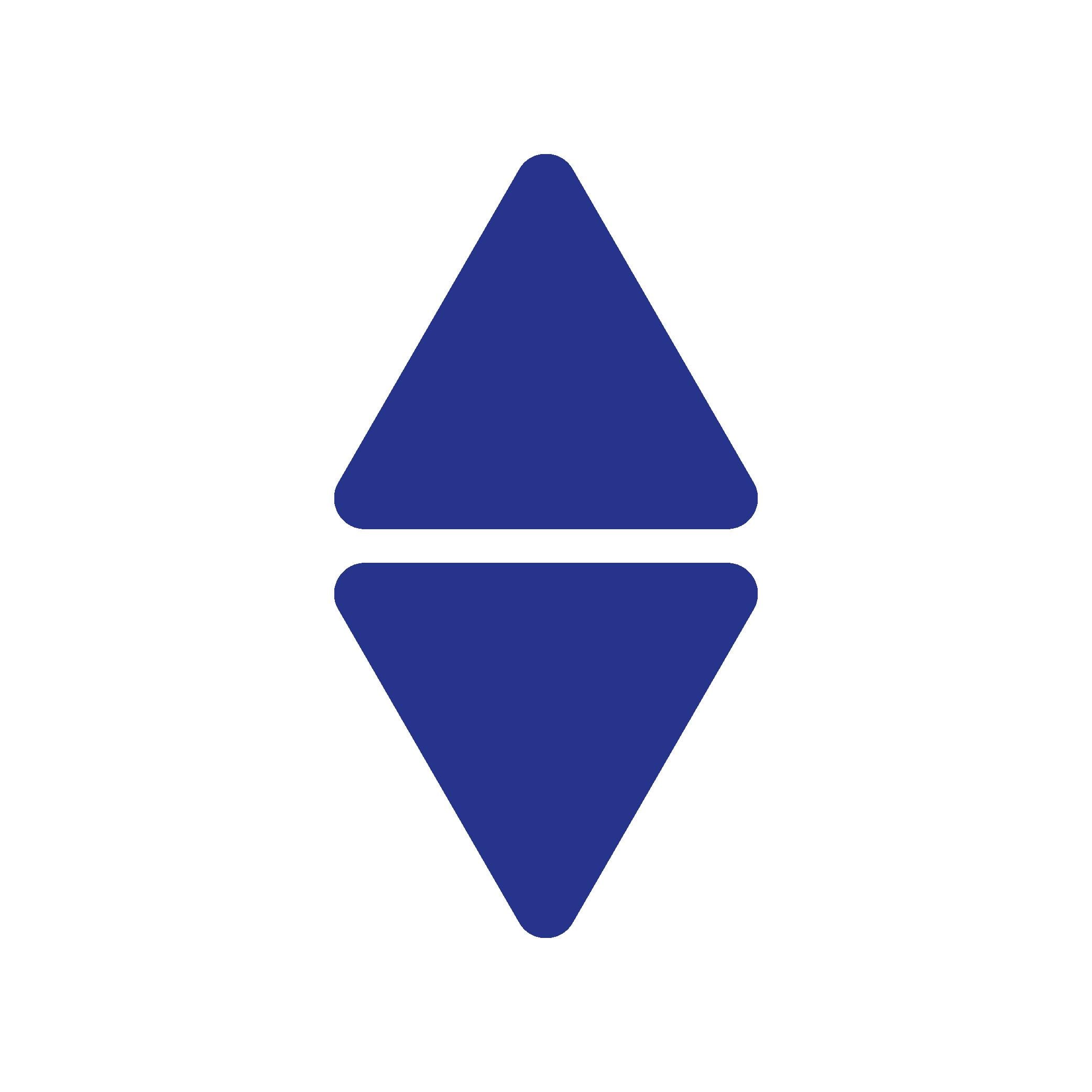 Reflective StickerMavi Reflective (Reflektif) 2'li Üçgen Sticker Paketi Otomobil Motosiklet Reflektif Parlayan Sticker Etiket Modeli