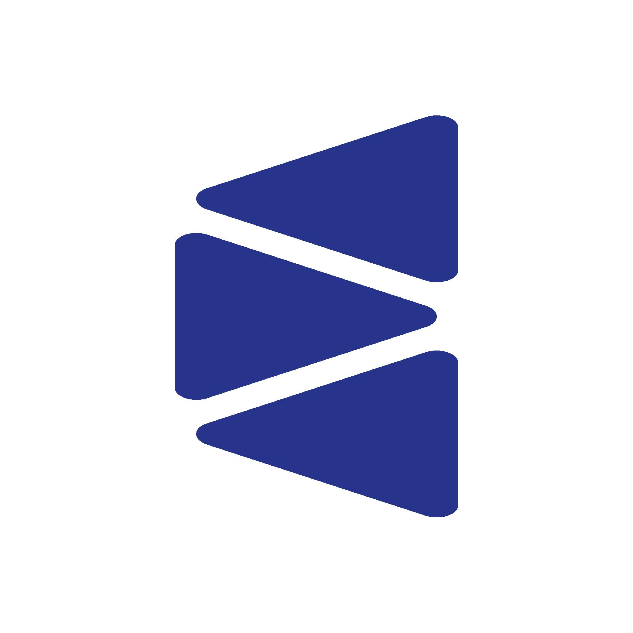 Reflective StickerMavi Reflective (Reflektif) 3'lü Üçgen Sticker Paketi Otomobil Motosiklet Reflektif Parlayan Sticker Etiket Modeli