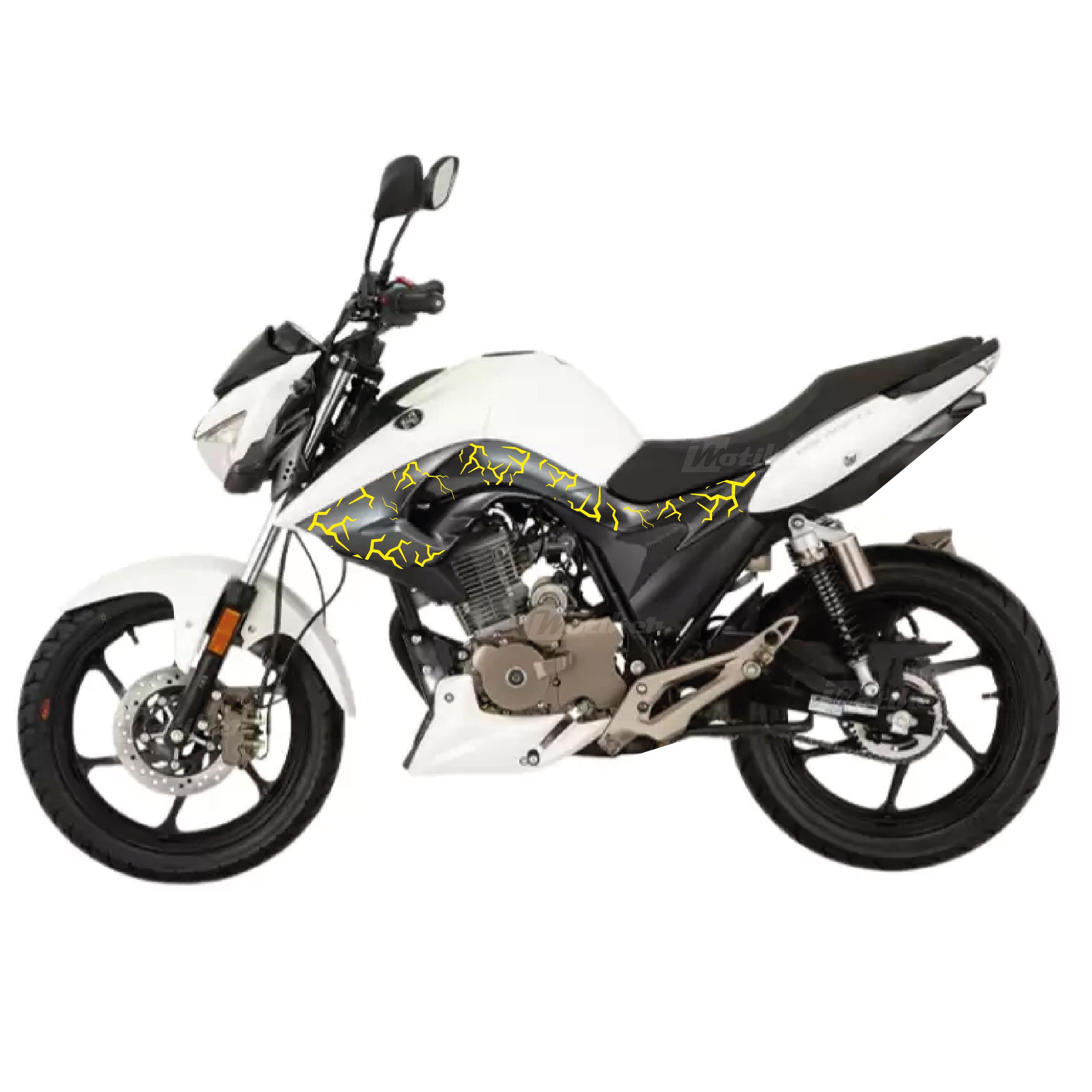 MondialMondial Drift L Orta Şase Şimşek Sticker Etiket Modeli Açık Sarı (24 Parça Şimşek) 