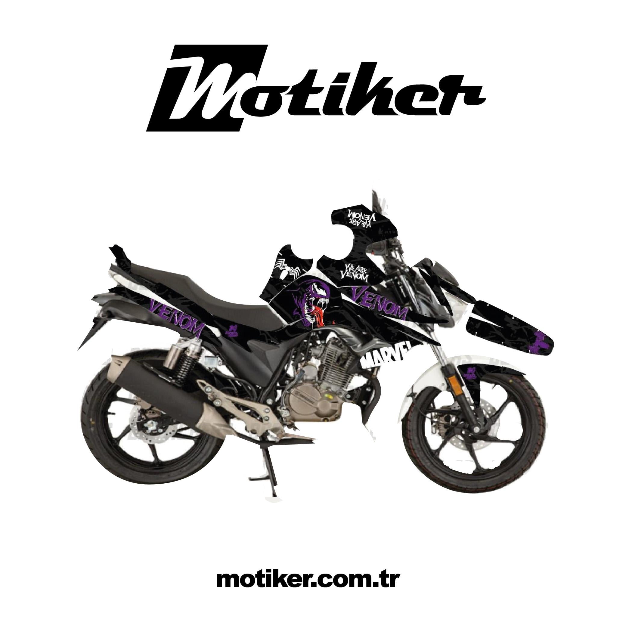 Mondial Drift Mor Venom Parçalı Kaplama Modeli 