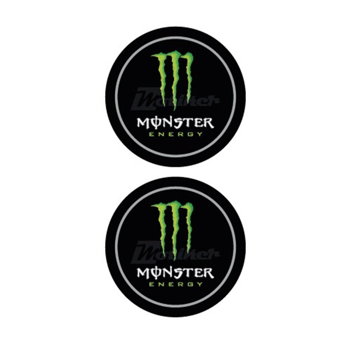 Monster Energy İkili Damla Logo Sticker 