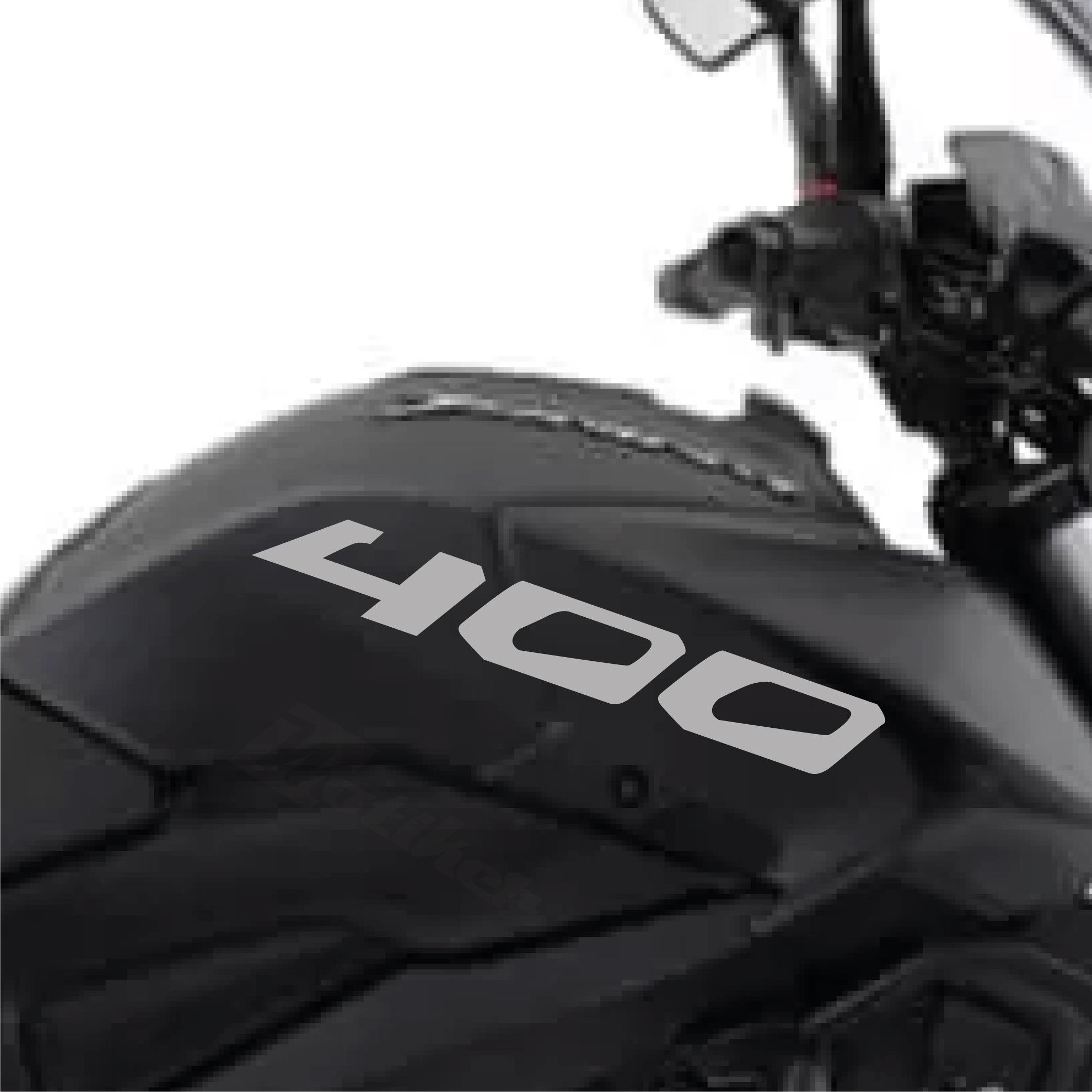 DOMINAR 400Motiker Bajaj Dominar Gri 400 Yazı Sticker Etiket Modeli