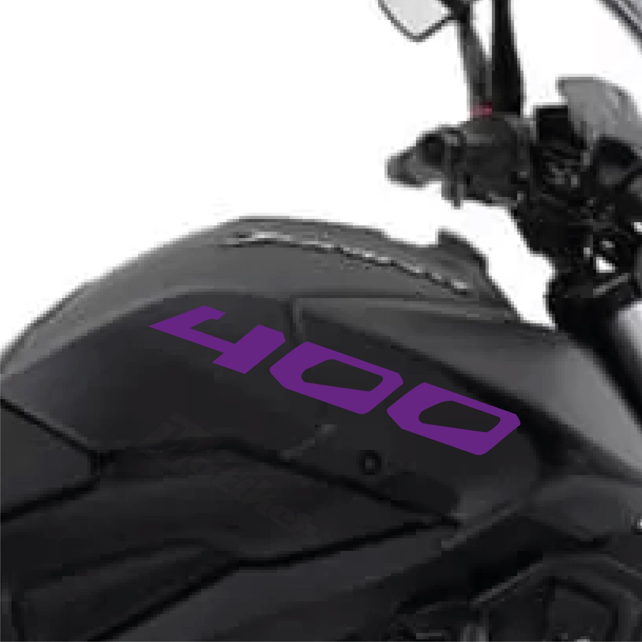 DOMINAR 400Motiker Bajaj Dominar Mor 400 Yazı Sticker Etiket Modeli