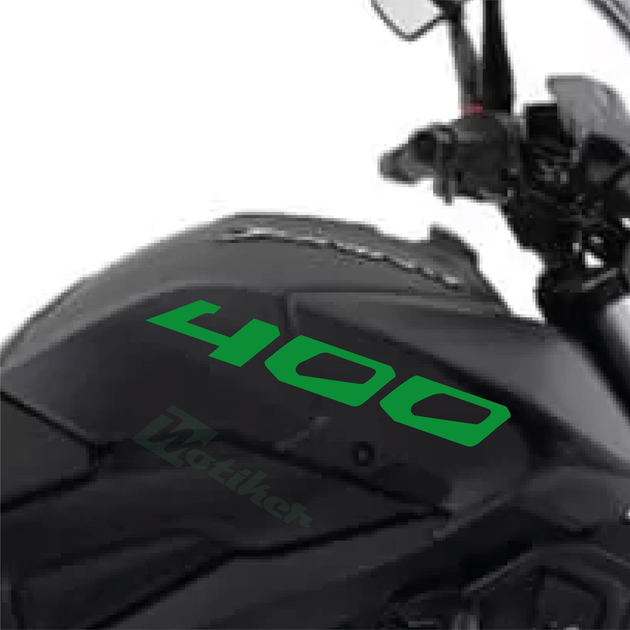 DOMINAR 400Motiker Bajaj Dominar Yeşil 400 Yazı Sticker Etiket Modeli